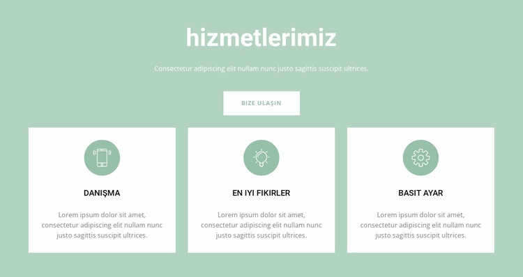 Uygun hizmetler Html Web Sitesi Oluşturucu