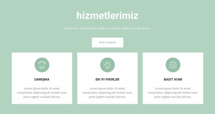 Uygun hizmetler Web sitesi tasarımı