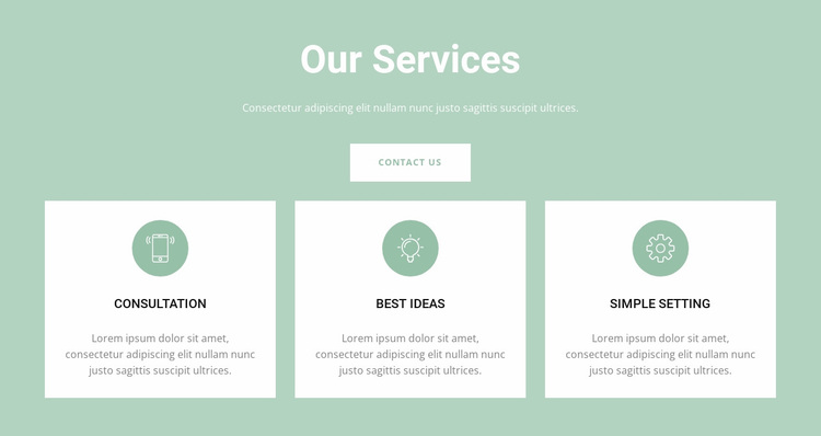 Convenient services Website Design