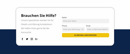 Unsere Spezialisten Werden Sich Mit Ihnen In Verbindung Setzen – Joomla-Template 2024