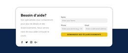 Disposition Du Site Web Pour Nos Spécialistes Vous Contacteront