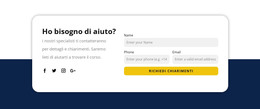 I Nostri Specialisti Ti Contatteranno - Modello Gratuito