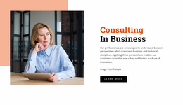 Product Landing Page For We Provide Our Leadership Consulting Services