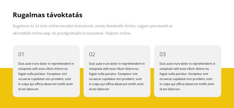 Rács átjátszó szöveggel WordPress Téma