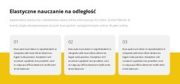 Wzmacniacz Siatki Z Tekstem - Piękny Szablon HTML5