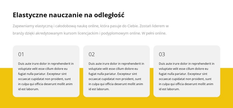 Wzmacniacz siatki z tekstem Szablon HTML5