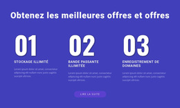 Notre Hébergement Web - Modèle De Site Web À Télécharger Gratuitement