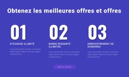 Notre Hébergement Web : Modèle Simple D'Une Page