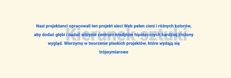 O kierunku artystycznym Szablony do tworzenia witryn internetowych