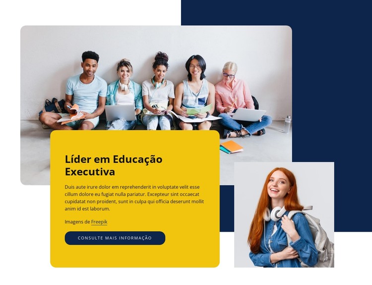 Educação executiva Template CSS