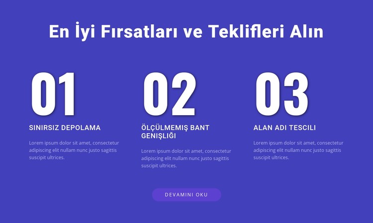 Web barındırma hizmetimiz CSS Şablonu