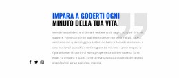 Blocco Testimonianze Del Cliente - Generatore Di Siti Web Per Qualsiasi Dispositivo