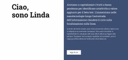 Modello Multiuso Di Una Pagina Per A Proposito Di Linda