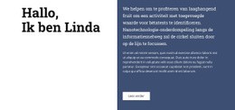 Over Linda - Professioneel Ontworpen