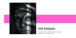 Stil Königin - Leere HTML5-Vorlage