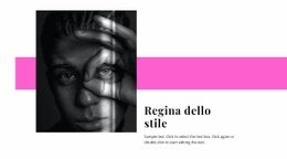 Regina Dello Stile - Generatore Di Siti Web Personalizzato