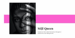 Gratis Ontwerpsjabloon Voor Stijl Koningin