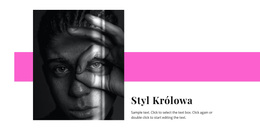 Królowa Stylu - Łatwy W Użyciu Motyw WordPress