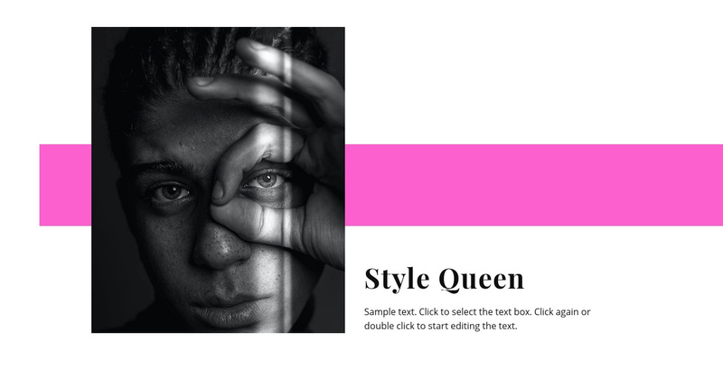 Style queen Squarespace Template Alternative