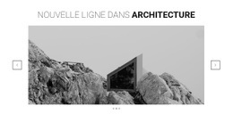 Nouvelle Ligne En Architecture - Page De Destination À Conversion Élevée