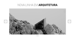 Nova Linha Na Arquitetura - Modelos De Temas HTML5 Gratuitos