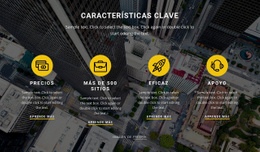 Nuestras Caracteristicas Clave - Plantilla Prémium