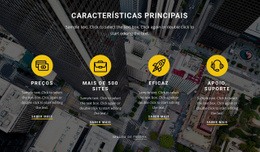 Construtor De Sites Incrível Para Nossos Principais Recursos