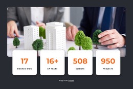 Premium Homepage Design For Overlapping Counters