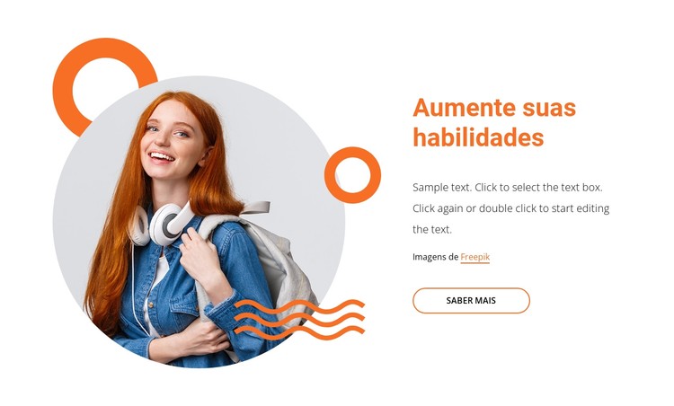 Aumente suas habilidades mentais Template CSS