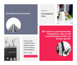 Raster Mit Kreisbildern – Webvorlage