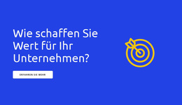 Überschrift Und Großes Symbol – Funktionales WordPress-Theme