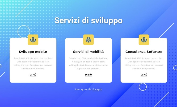 Sfondo astratto ripetitore di griglia Modelli di Website Builder