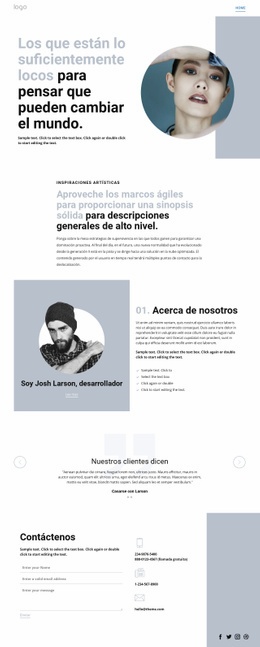 Arte De Innovación De Estudio Creativo - HTML Site Builder