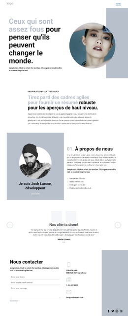 Conception De Sites Web Art D'Innovation De Studio Créatif Pour N'Importe Quel Appareil