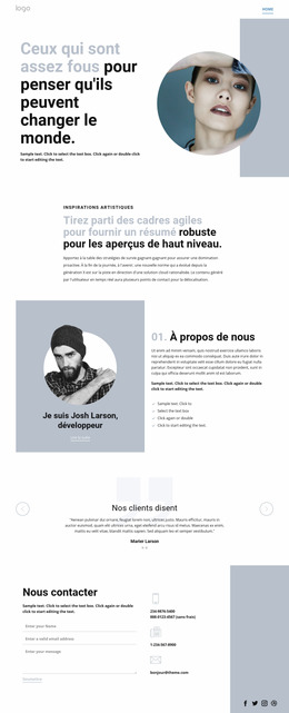 Art D'Innovation De Studio Créatif Constructeur Joomla