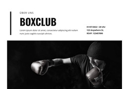 Boxclub - Responsive HTML-Vorlage