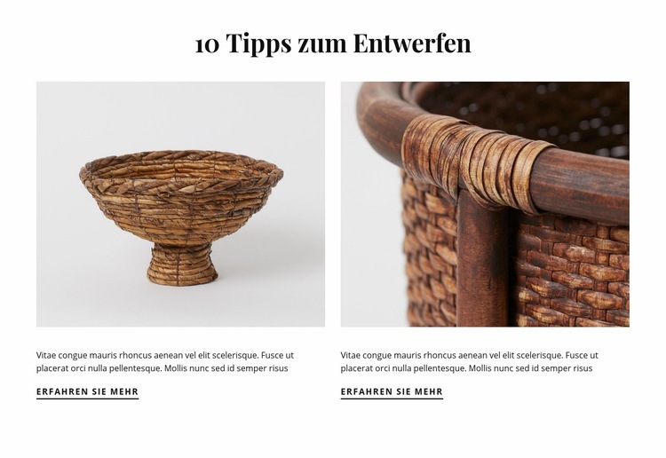 10 Tipps für das Design Website design