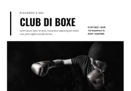 Club Di Boxe - Website Creator HTML