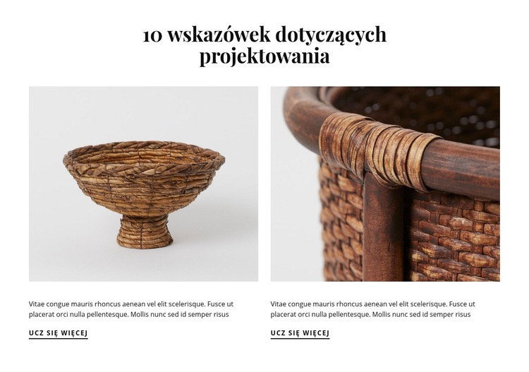 10 wskazówek dotyczących projektowania Wstęp