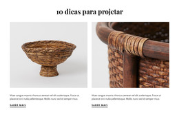 Site HTML Para 10 Dicas Para Design