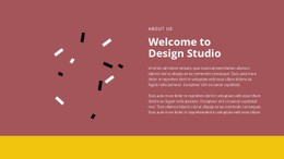 Welcome To Design Single Page Website