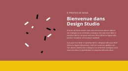 Bienvenue Au Design - Belle Conception De Site Web