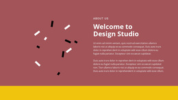 Exclusive HTML5 Template For Welcome To Design