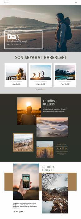 Dağ Macera Seyahati Joomla Şablonu 2024