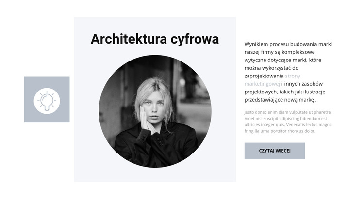 Architektura i sztuka Szablon witryny sieci Web