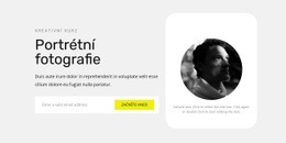 HTML Stránka Pro Naučit Se Fotit Portréty
