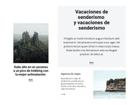 Caminando En El Aire - HTML Web Page Builder