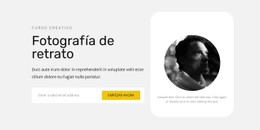 Diseño CSS Gratuito Para Aprendiendo A Hacer Retratos