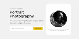 Free Html Code For Learning To Take Portraits