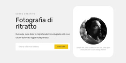 Imparare A Fare Ritratti - Download Del Modello Di Sito Web